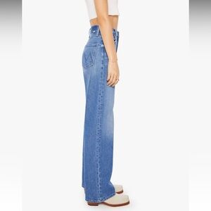 Mother Superior Denim Jeans High Waisted Tunnel Vision Sneak 33